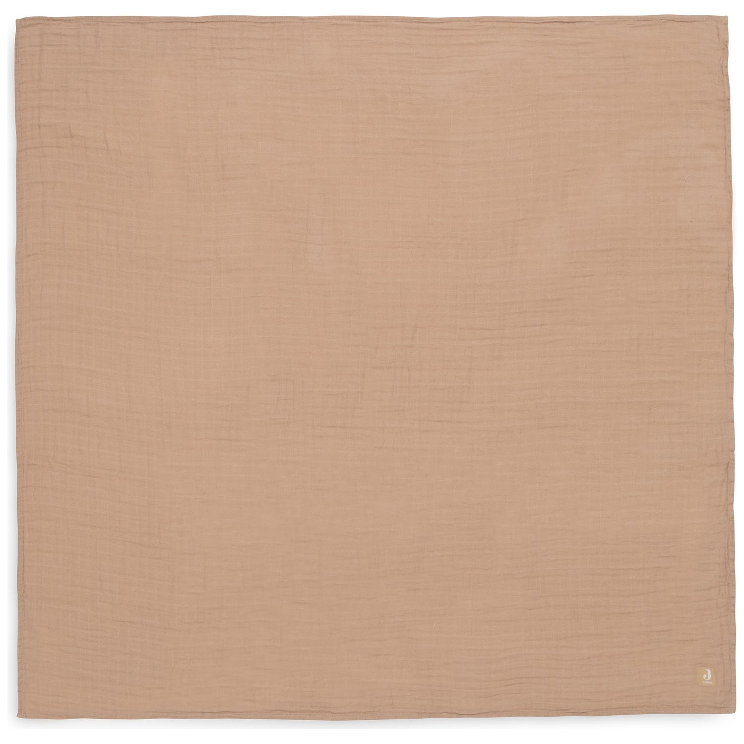 Lot de 2 maxi-langes en coton Biscuit-Ivory (115 x 115 cm) - Reconditionné (Jollein) - Image 3