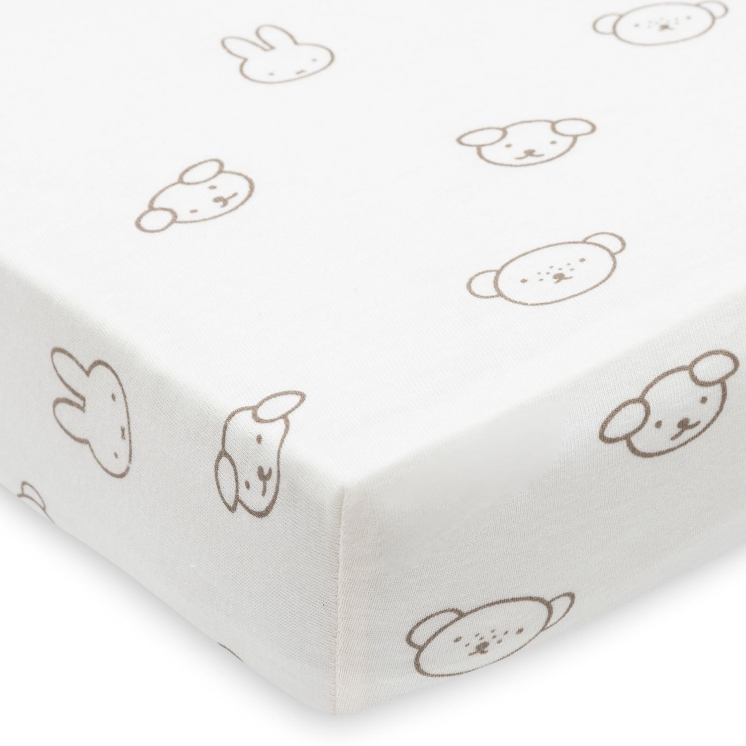 Drap housse en jersey Miffy and Friends (60 x 120 cm) (Jollein) - Image 4