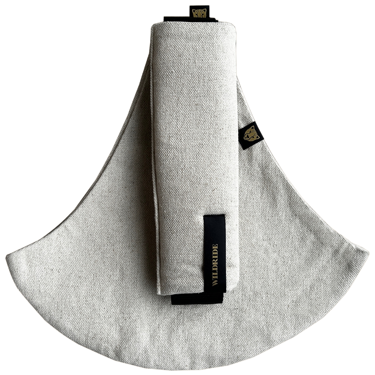 Porte bébé enfant en lin Sand (Wildride) - Image 1