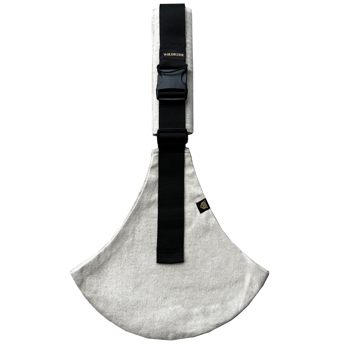 Porte bébé enfant en lin Sand (Wildride) - Image 6