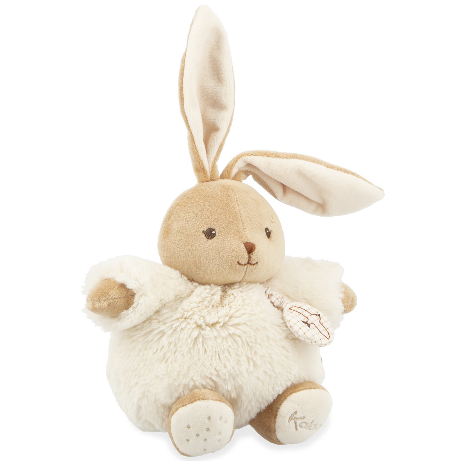 Kaloo - Peluche musicale lapin Patapouf 17cm crème - Beige
