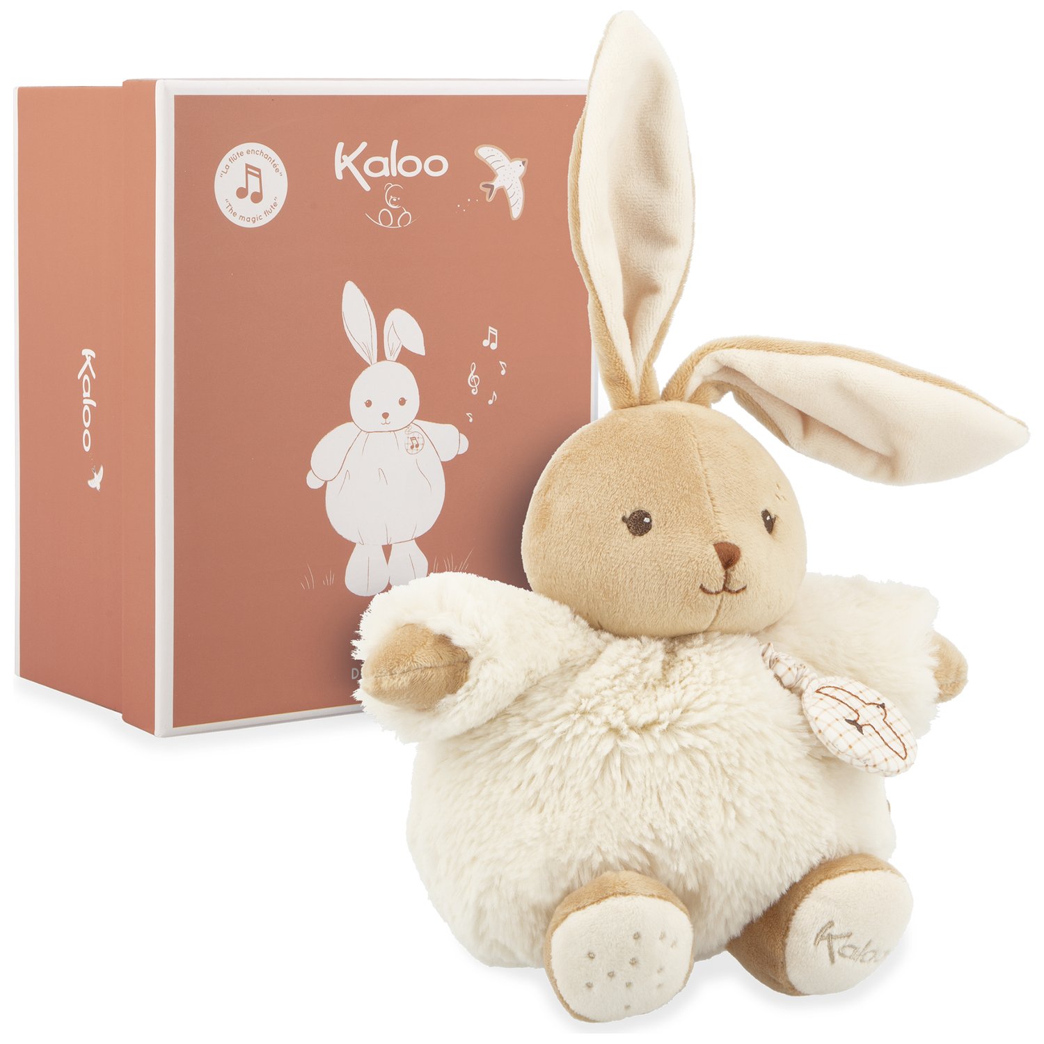 Peluche musicale Patapouf Lapin crème (17 cm) (Kaloo) - Image 7