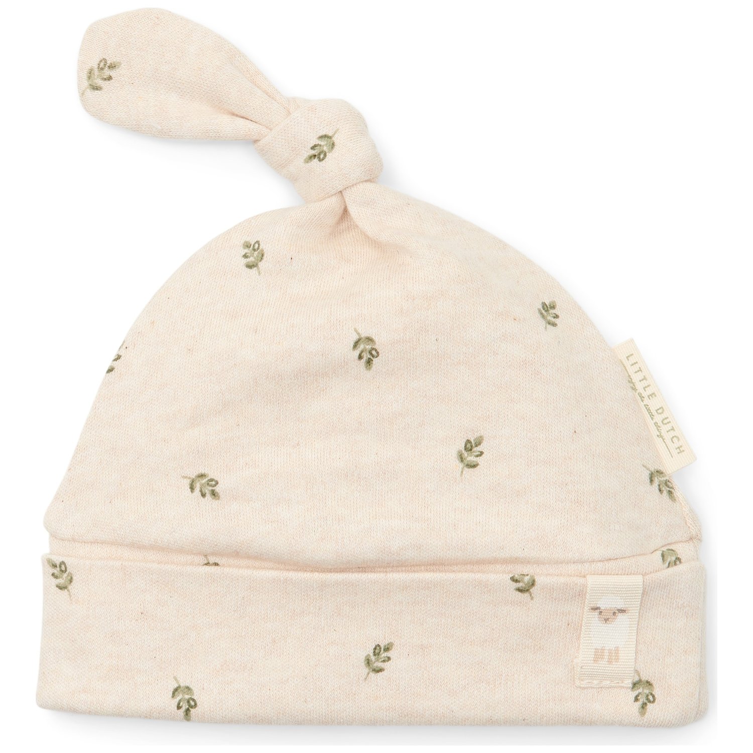 Bonnet de naissance Green Leaves (Taille 1 - 44-56)
