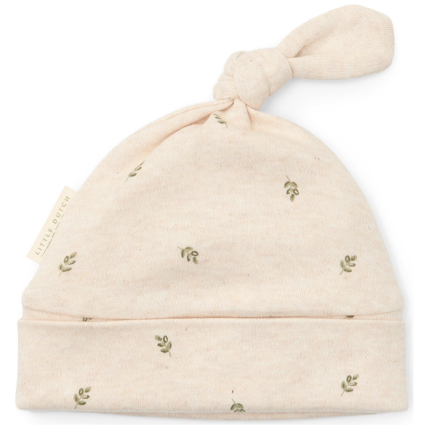Bonnet de naissance Green Leaves (Taille 1 - 44-56) (Little Dutch) - Image 1