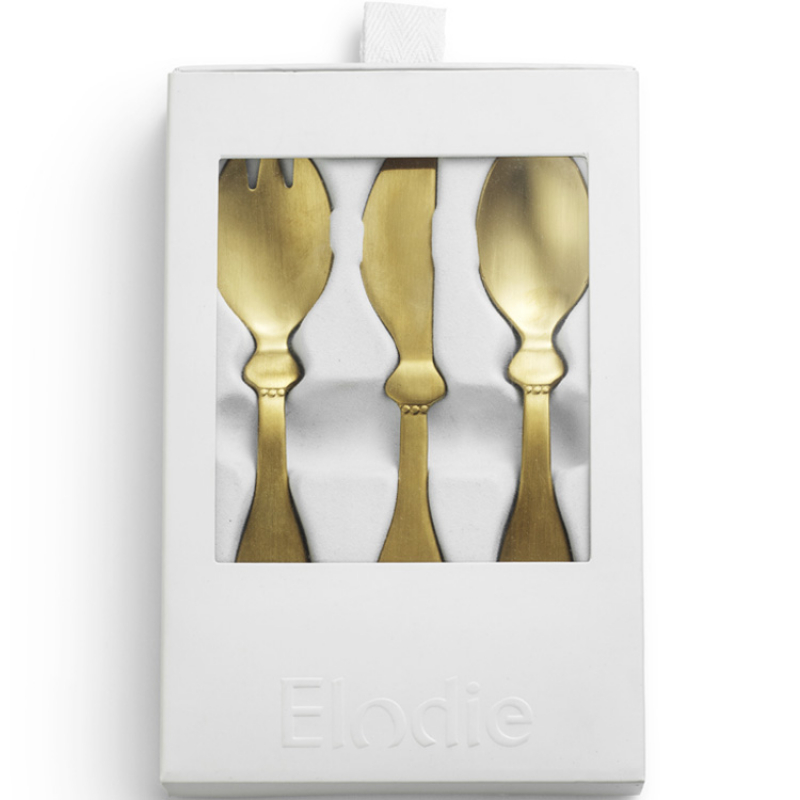 Coffret couverts Matt gold en inox (3 pièces) (Elodie Details) - Image 6