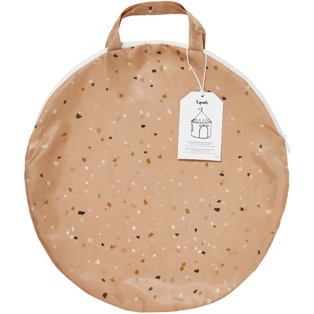 Tente en tissu recyclé Terrazzo argile (3 sprouts) - Image 2