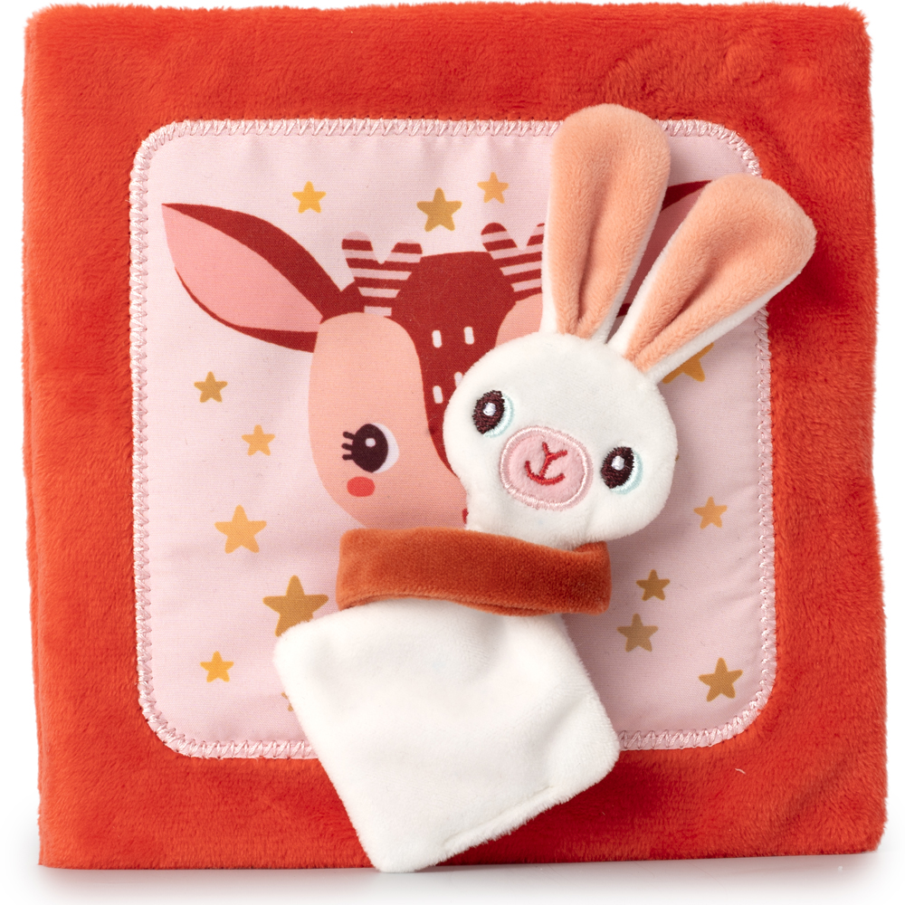 Livre d'activités en tissu Stella et son doudou (Lilliputiens) - Image 1