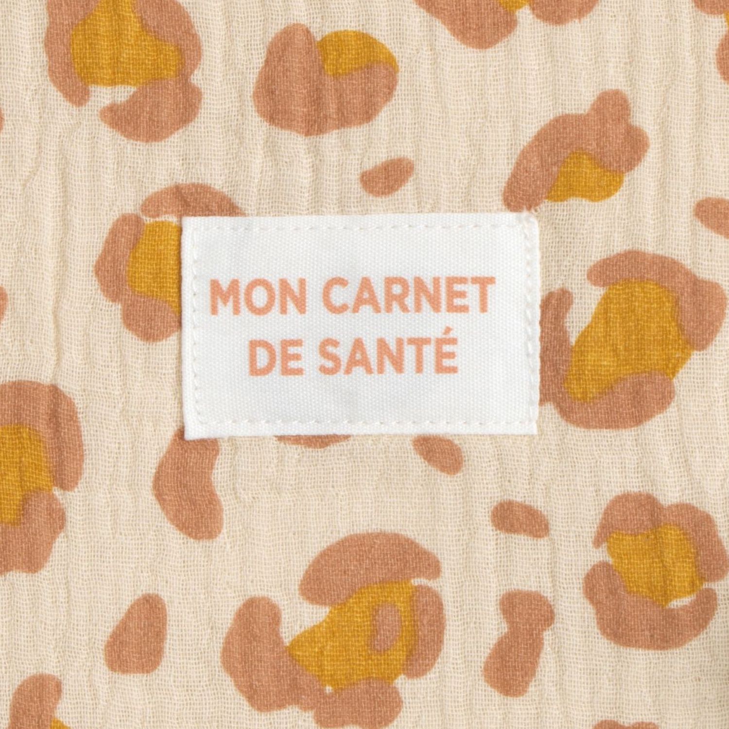 Protège carnet de santé Léopard Petit Chou (Sauthon) - Image 1