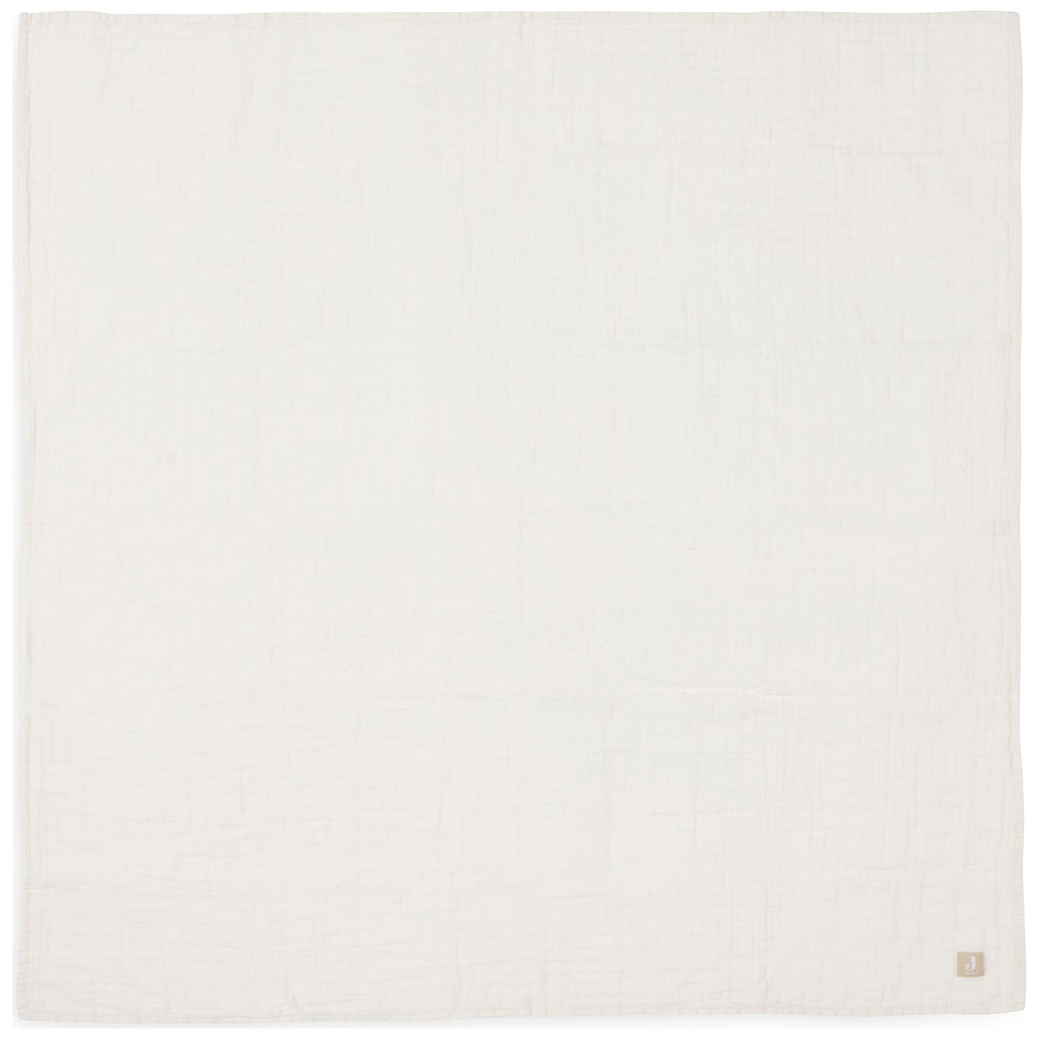 Lot de 2 maxi-langes en coton Sea Green-Ivory (115 x 115 cm) (Jollein) - Image 2