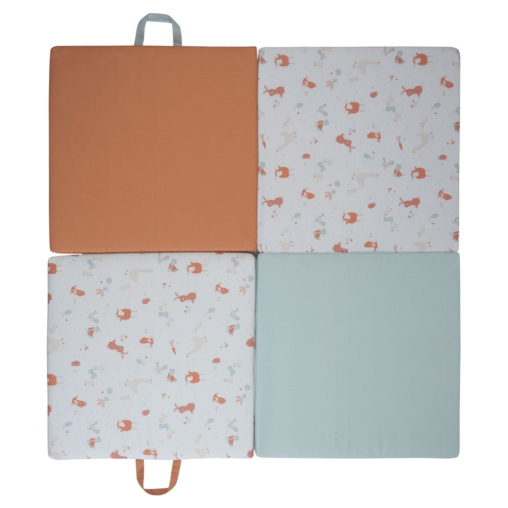 Tinéo - Tapis de jeu pliable Little Farmer (120 x 120 cm)
