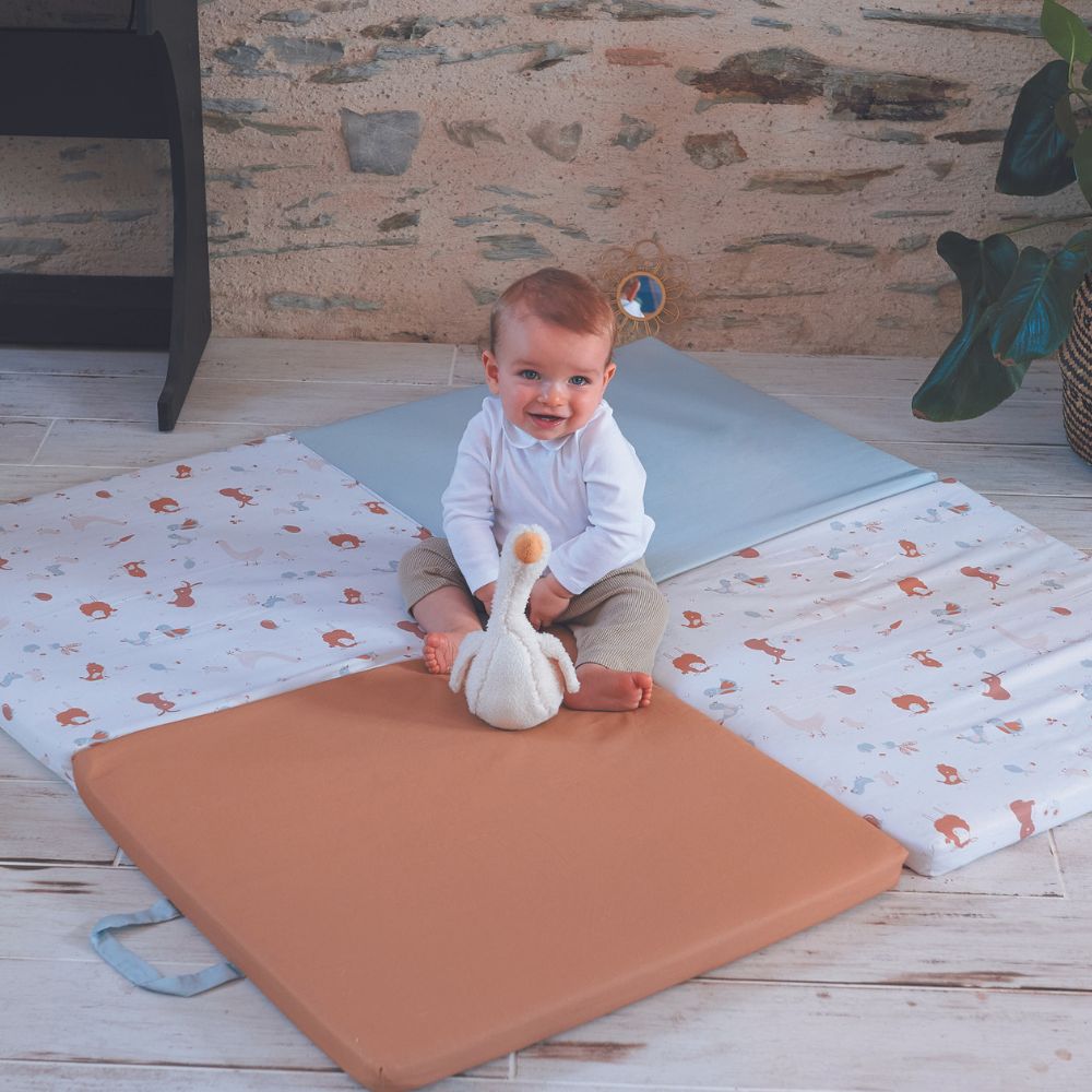Tapis de jeu pliable Little Farmer (120 x 120 cm) (Tinéo) - Image 1
