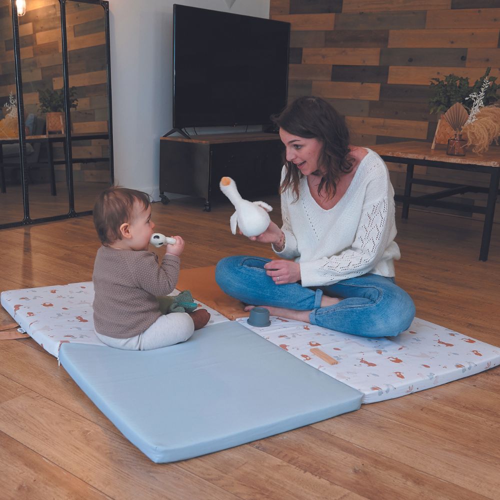 Tapis de jeu pliable Little Farmer (120 x 120 cm) (Tinéo) - Image 2