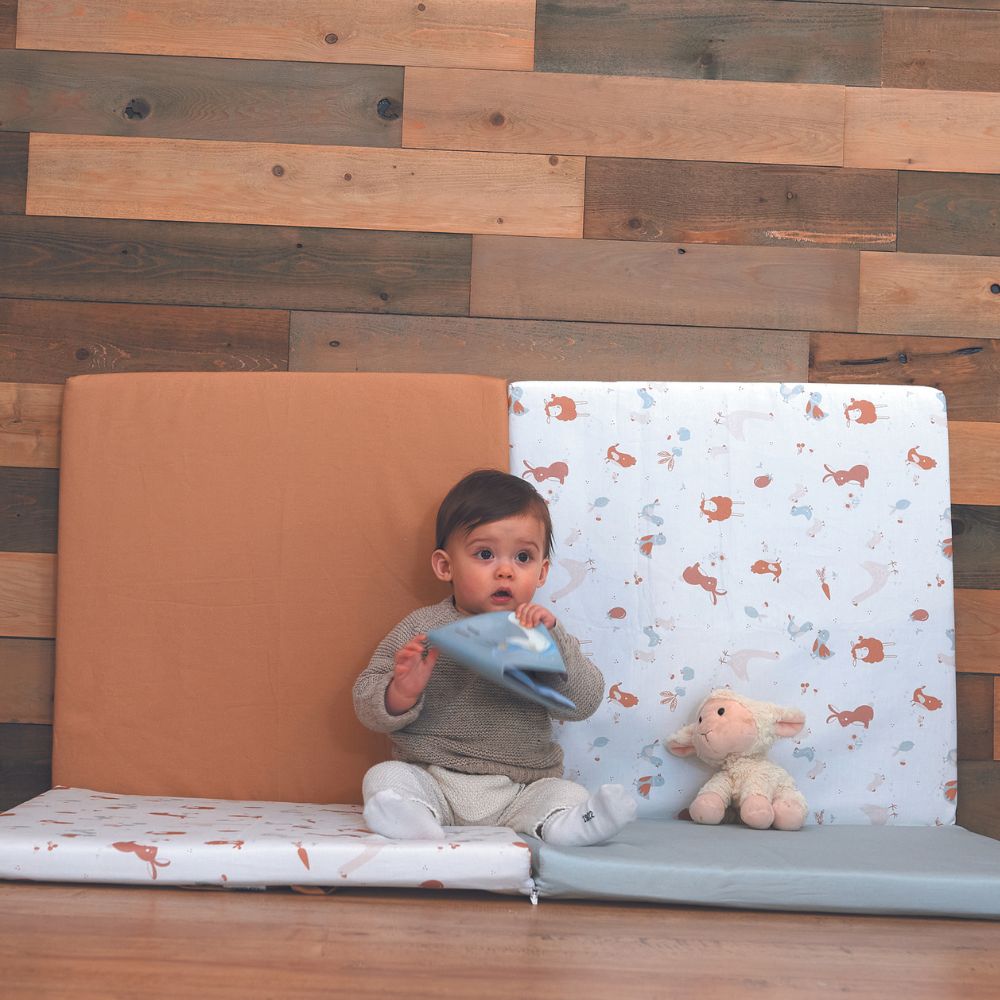 Tapis de jeu pliable Little Farmer (120 x 120 cm) (Tinéo) - Image 3