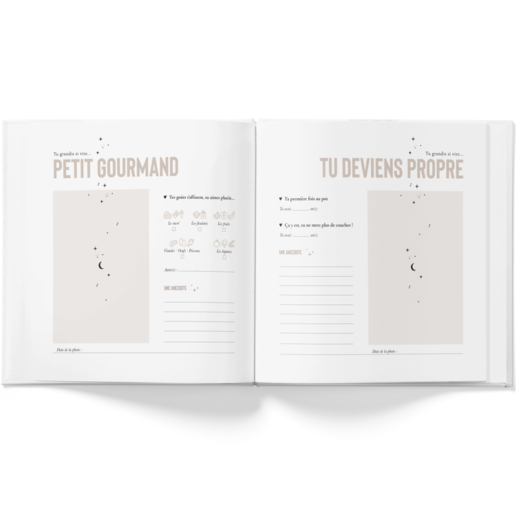 Livre à remplir enfant 2 à 5 ans Céleste Neige (124 pages) (Zakuw) - Image 3