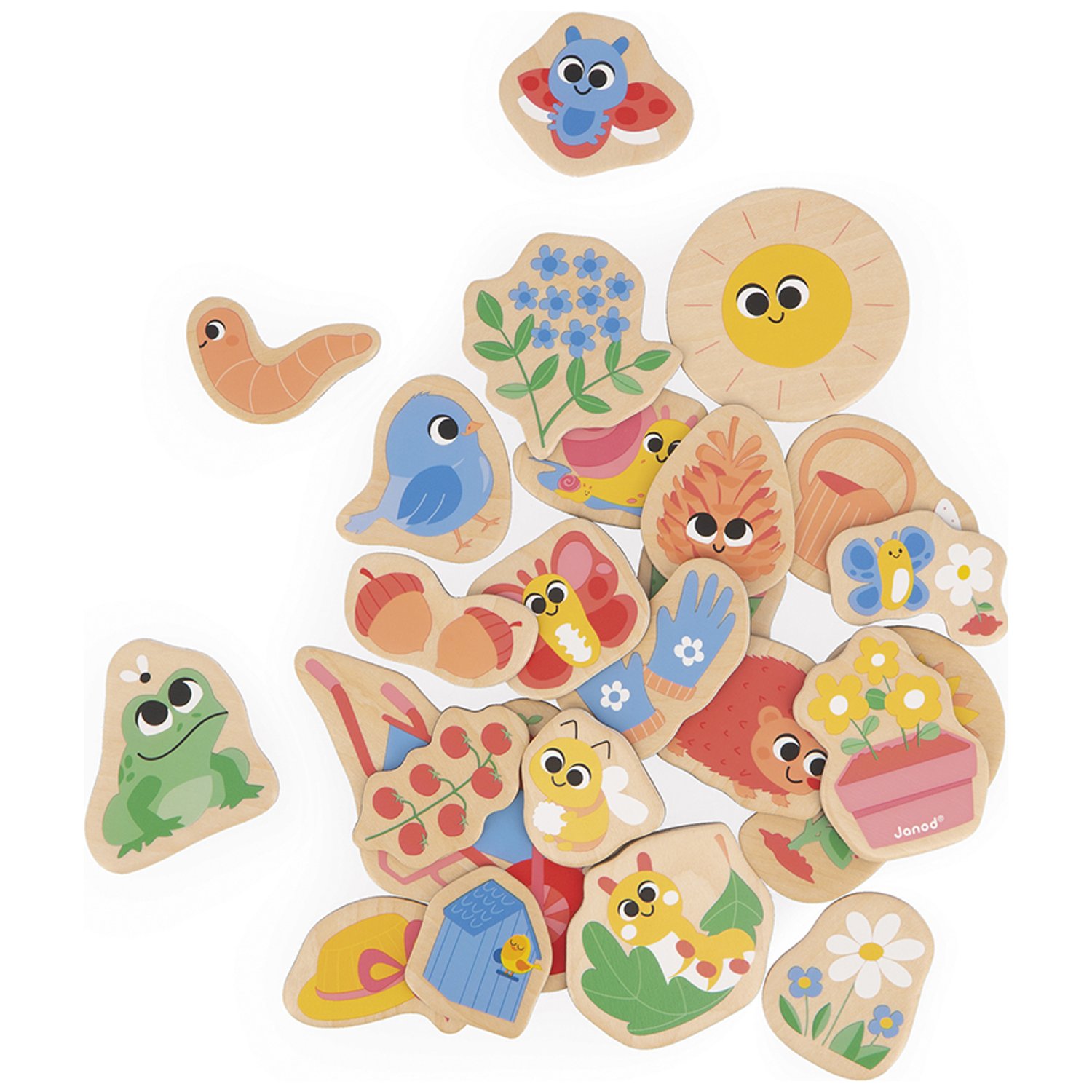 Magnets Jardin (24 pièces)