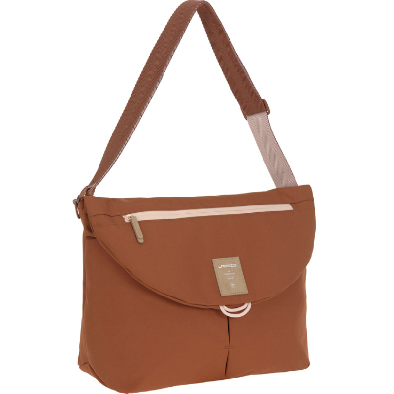 Sac à langer bandoulière Manu terracotta Green Label (Lassig) - Image 1
