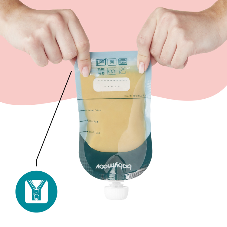 Pack de 20 gourdes réutilisables (150 ml) (Babymoov) - Image 6