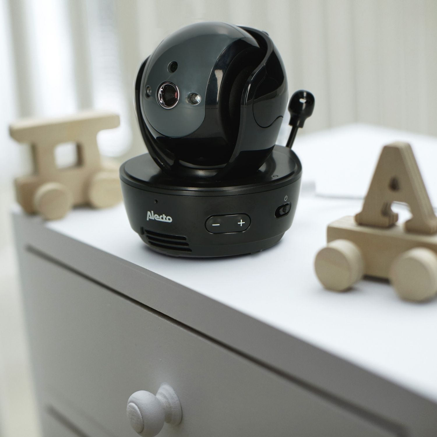 Babyphone avec caméra et écran couleur 4,3 pouces Noir (Alecto) - Image 4