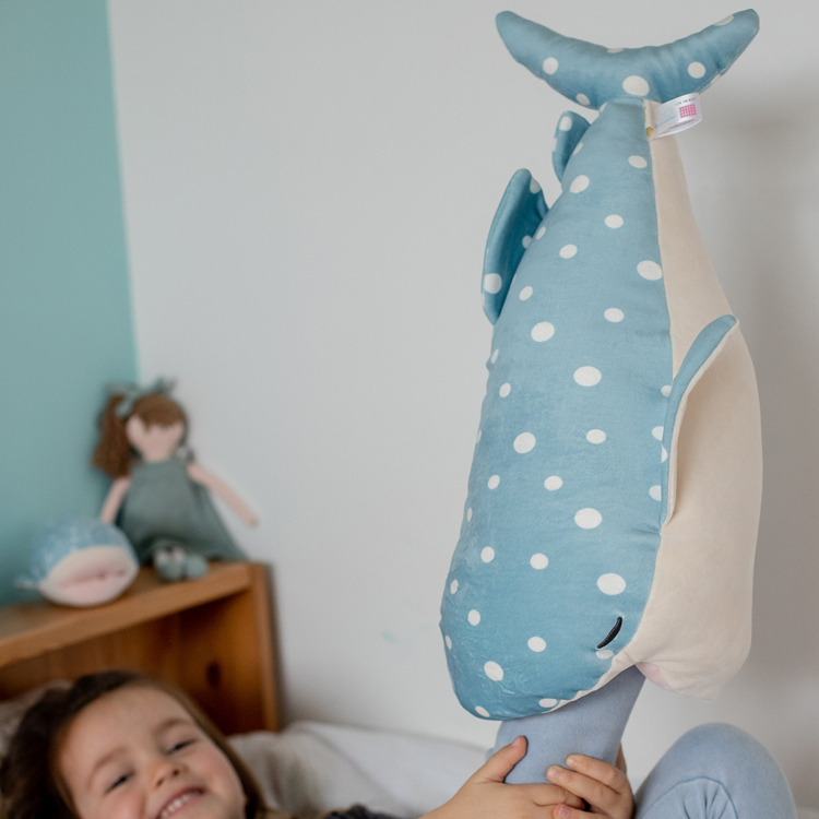 Peluche Jinbe le requin baleine (52 cm) (Trousselier) - Image 1