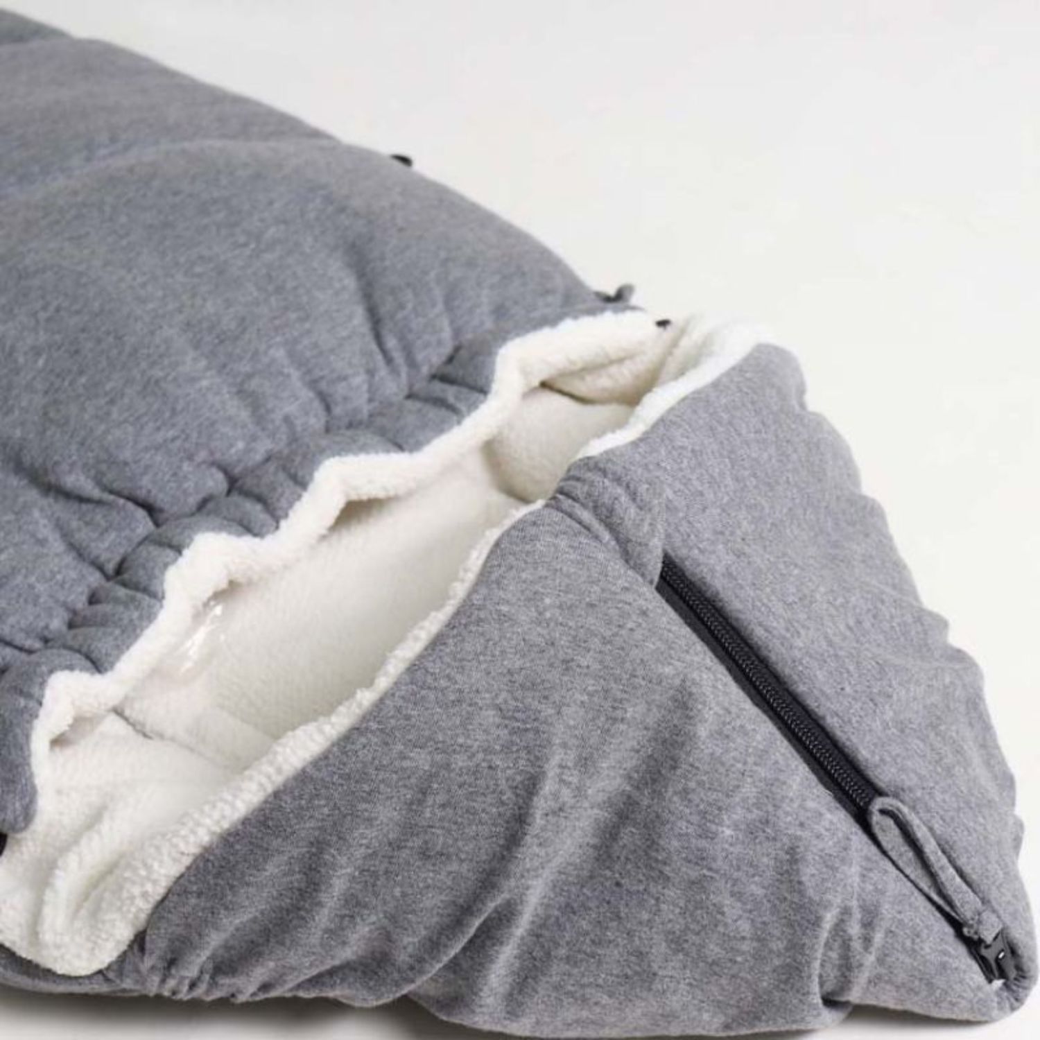 Chancelière universelle pour cosy Jersey Hood dark grey (0-12 mois) (Kaiser) - Image 2