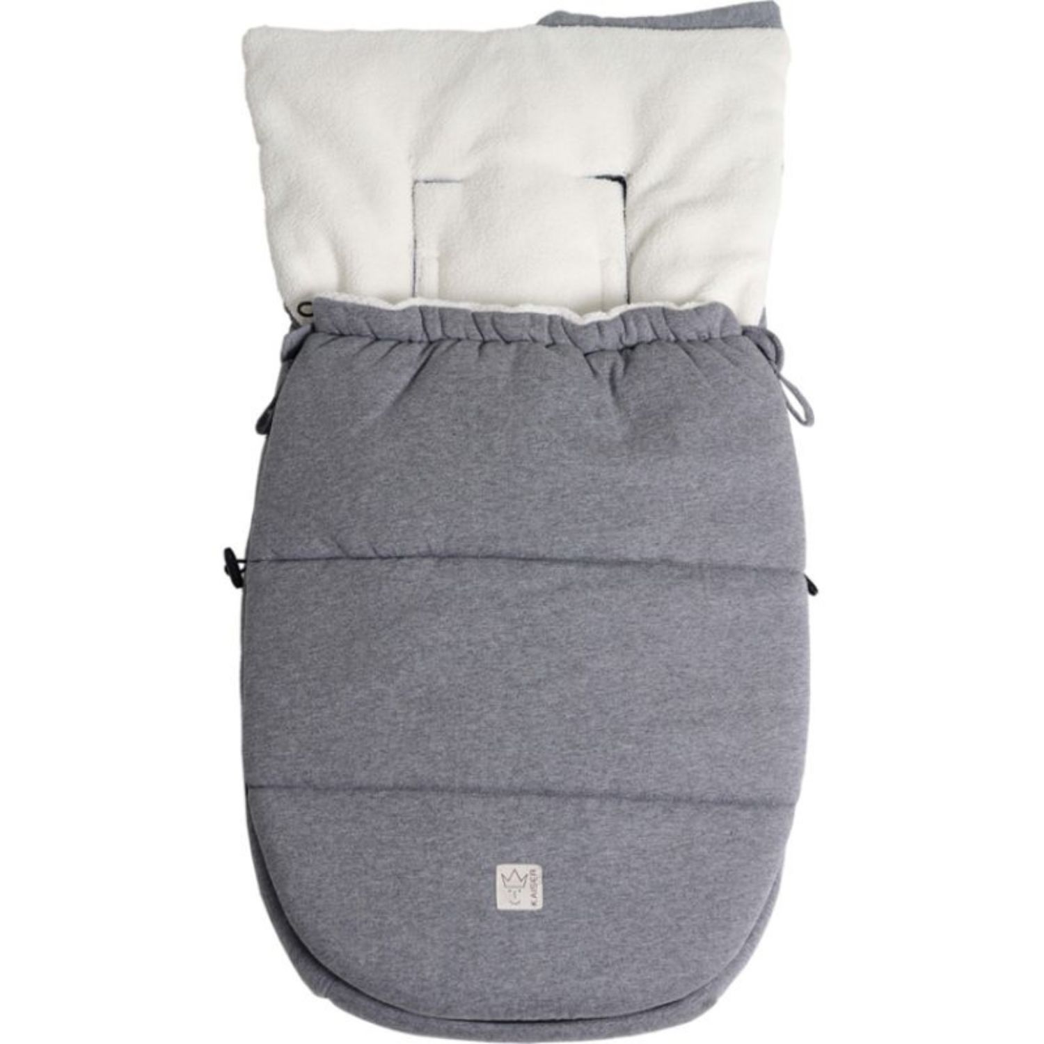 Chancelière universelle pour cosy Jersey Hood dark grey (0-12 mois) (Kaiser) - Image 5