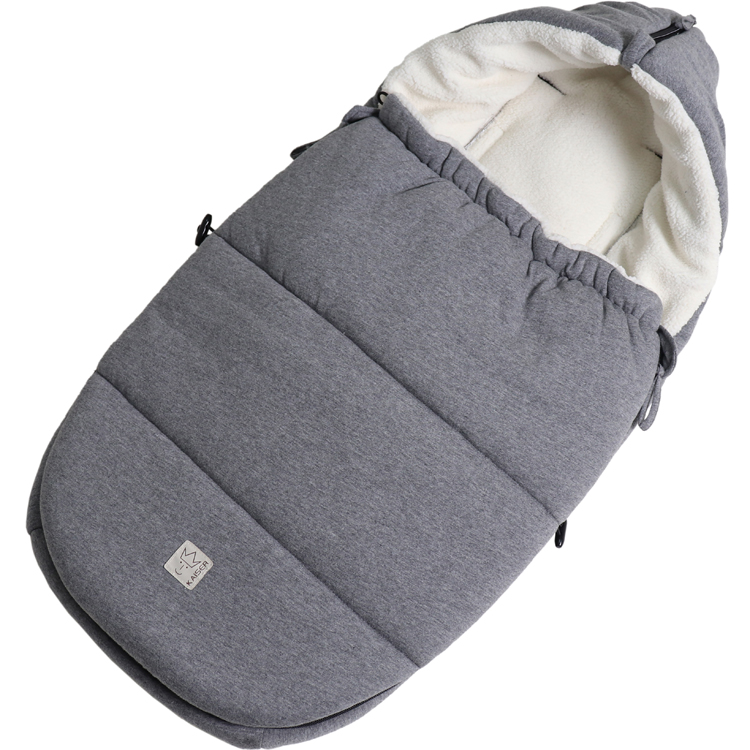 Chancelière universelle pour cosy Jersey Hood dark grey (0-12 mois) (Kaiser) - Image 7