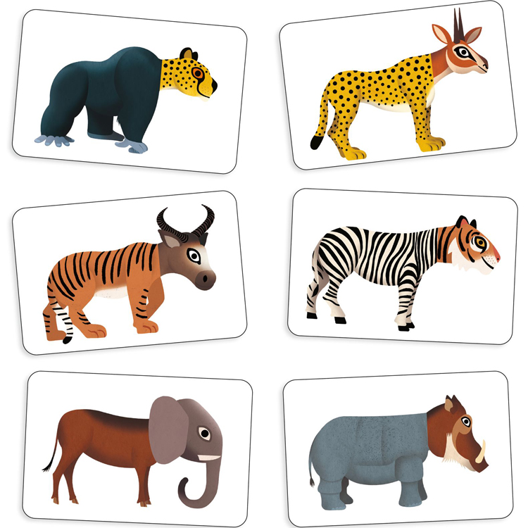 Jeu d'observation et de rapidité Anijumble