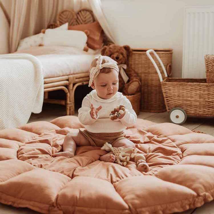 Tapis de jeu 3 en 1 Organic Bloom Terracotta (Play&Go) - Image 2