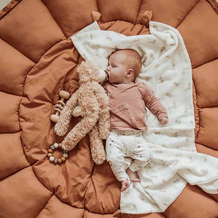 Tapis de jeu 3 en 1 Organic Bloom Terracotta (Play&Go) - Image 3