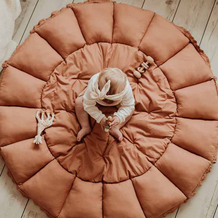 Tapis de jeu 3 en 1 Organic Bloom Terracotta (Play&Go) - Image 4