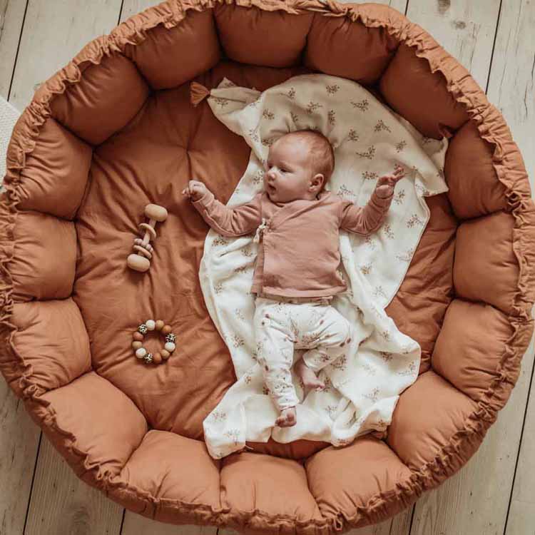 Tapis de jeu 3 en 1 Organic Bloom Terracotta (Play&Go) - Image 5