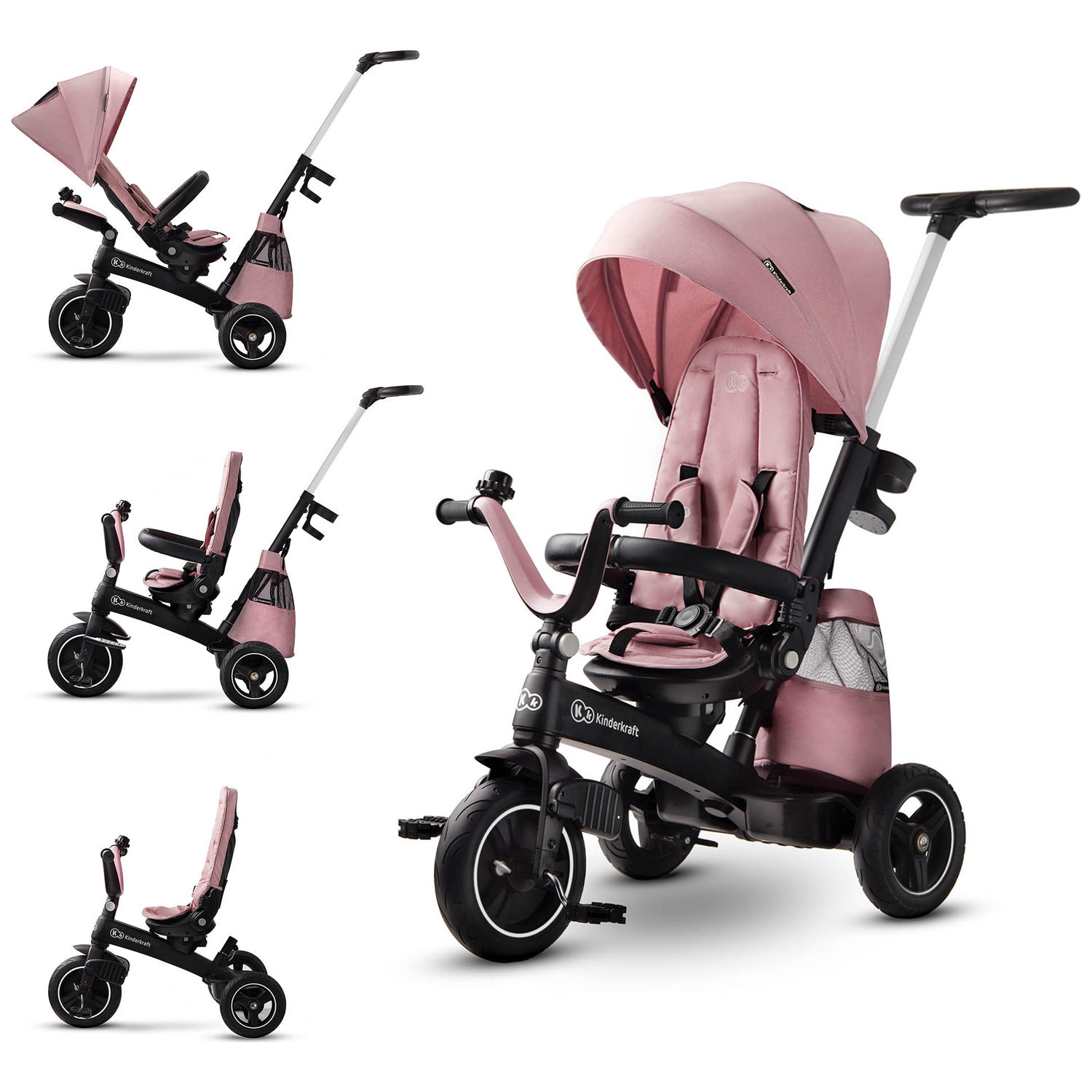Tricycle évolutif Easytwist Mauvelous Pink
