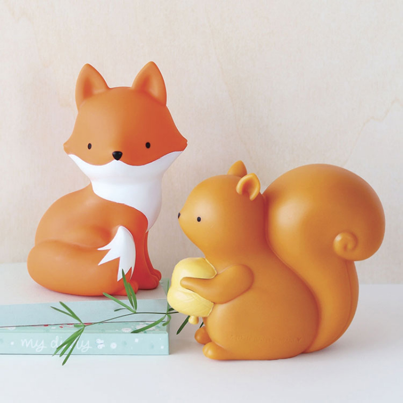 Petite veilleuse Ecureuil (12,5 cm) (A Little Lovely Company) - Image 2
