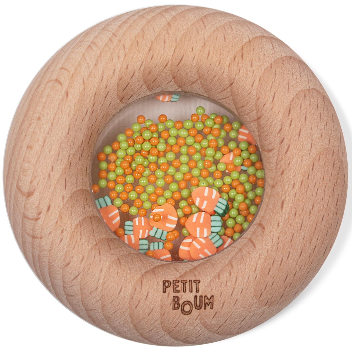 Hochet sensoriel Sensory Donut carottes