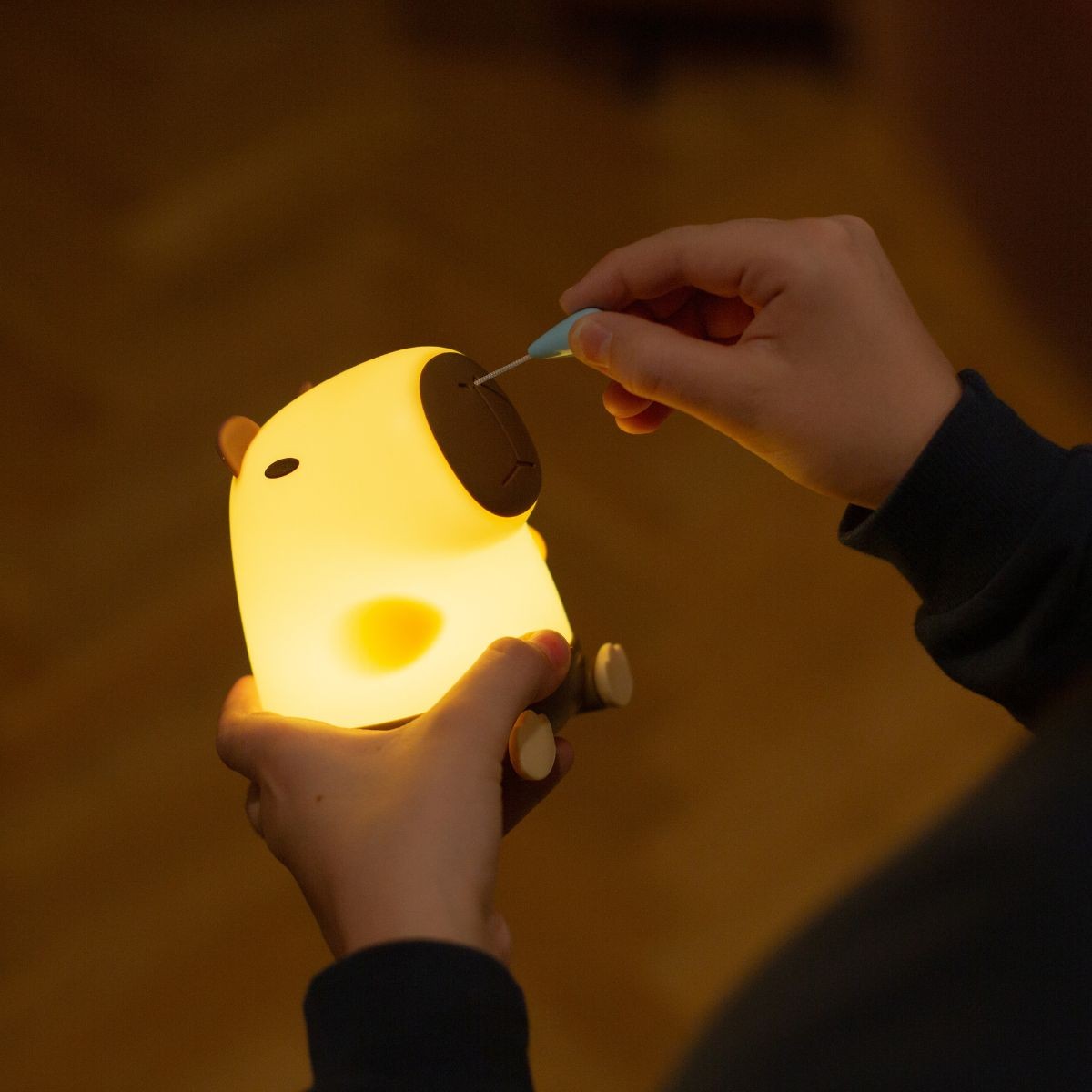 Veilleuse rechargeable Capybara Snotty (mary's) - Image 3