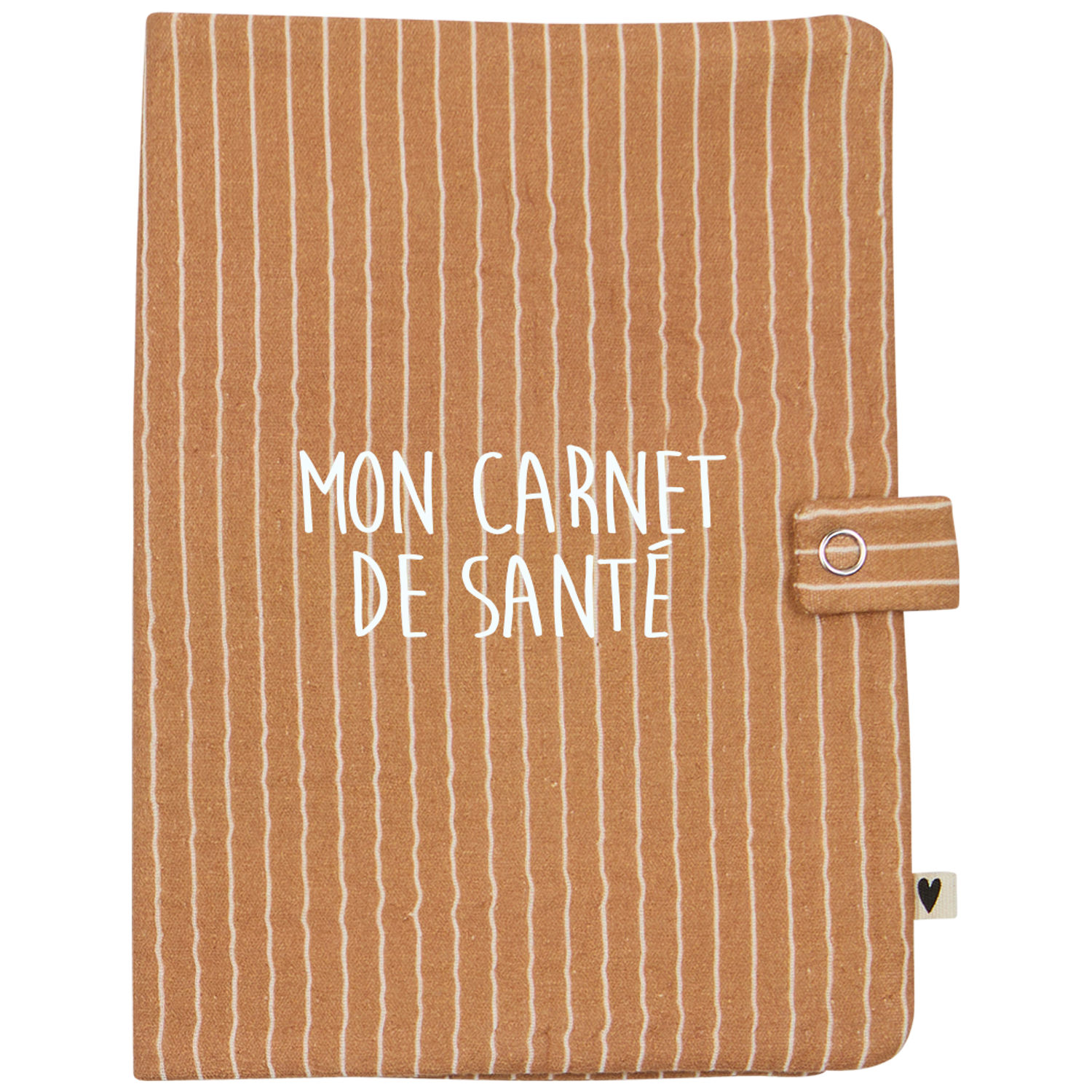 Protège carnet de santé Rayures Fines (personnalisable) (Atelier Wagram) - Image 4