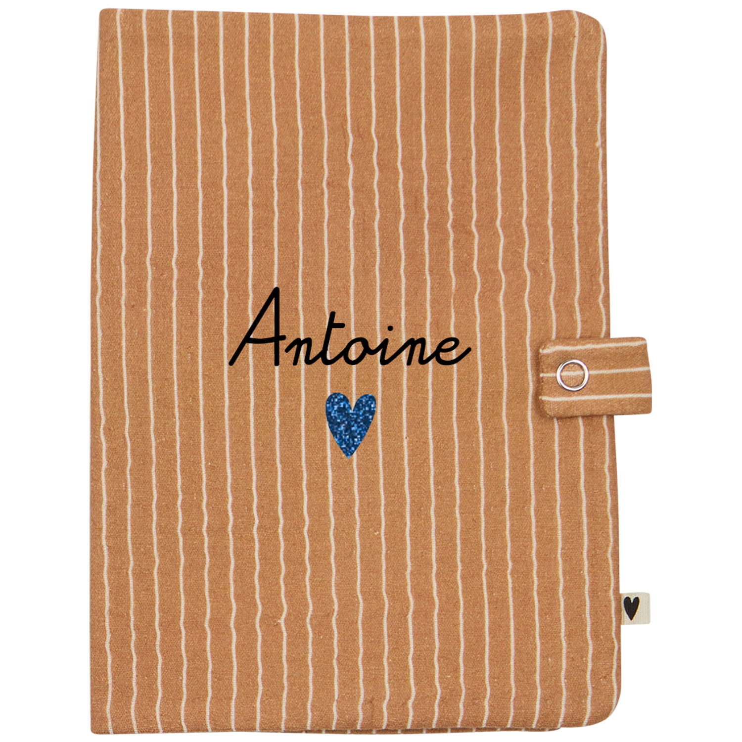 Protège carnet de santé Rayures Fines (personnalisable) (Atelier Wagram) - Image 6