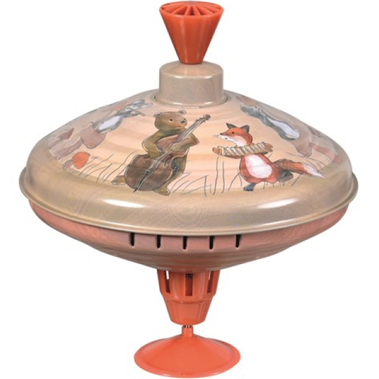 Grande toupie musiciens (18 cm) (Egmont Toys) - Couverture