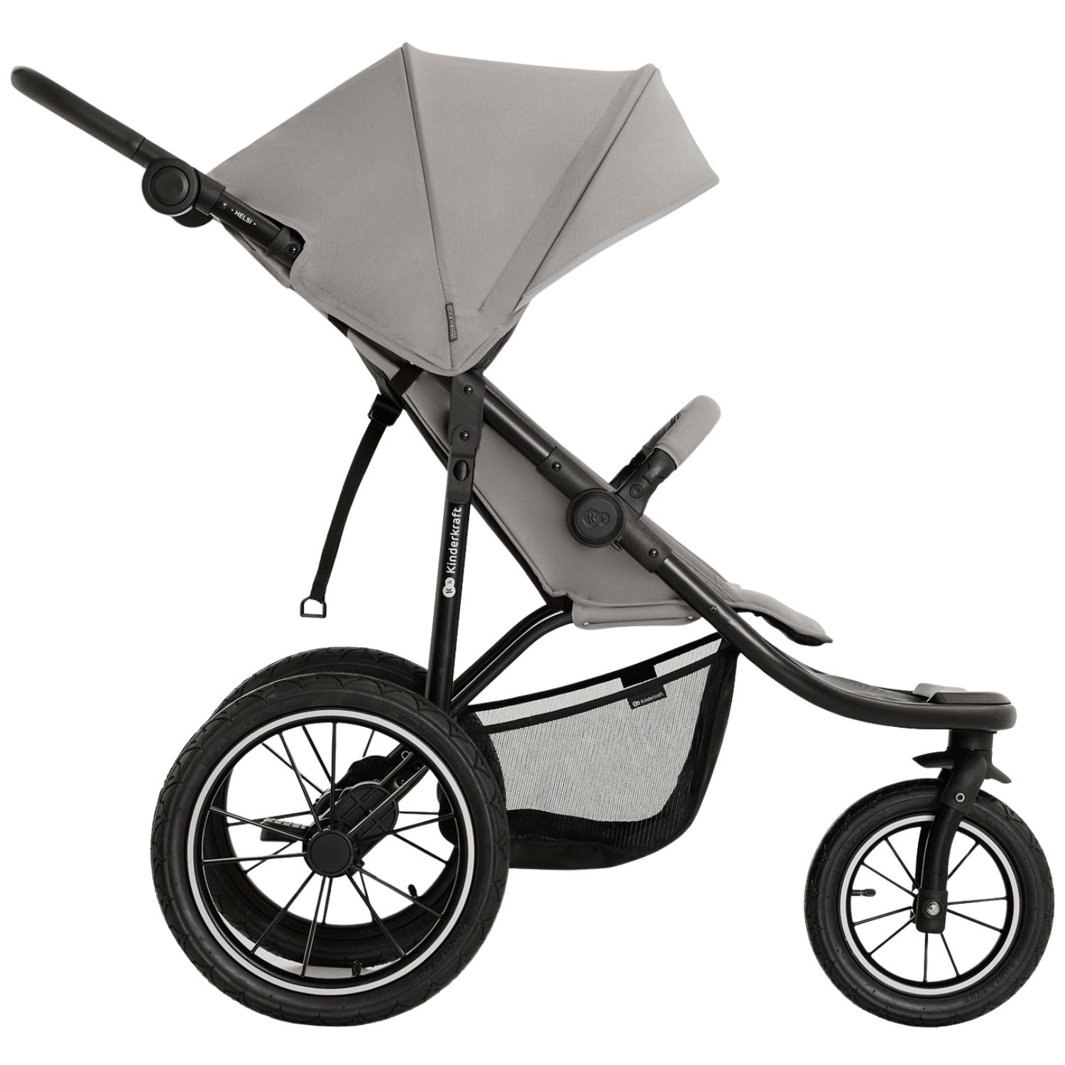 Poussette tout-terrain Helsi 2 Grey (Kinderkraft) - Image 1