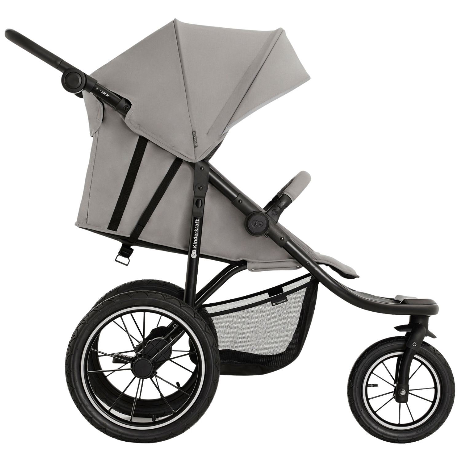 Poussette tout-terrain Helsi 2 Grey (Kinderkraft) - Image 2