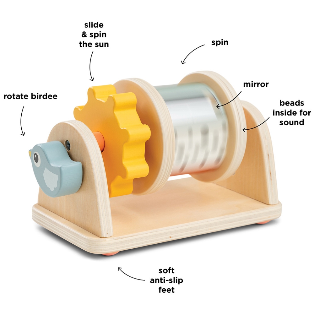 Rouleau multi sensoriel d'activité Birdee (Done by Deer) - Image 5