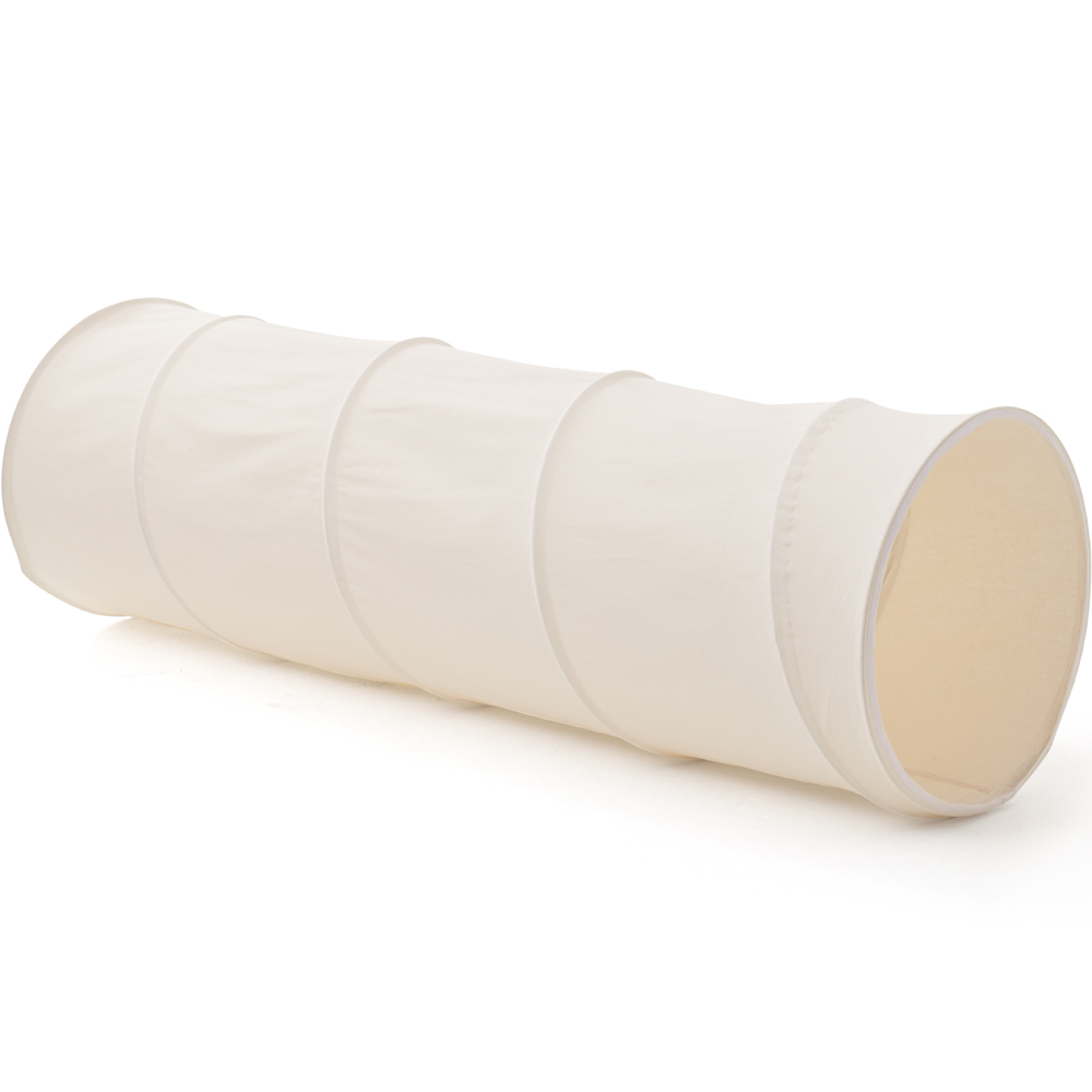 Kid's Concept - Tunnel de jeu blanc cassé (150 cm)