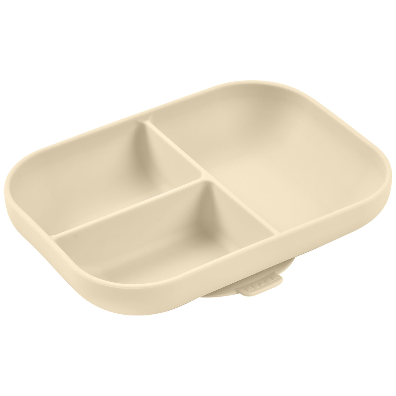 Béaba - Assiette compartimentée silicone Argile