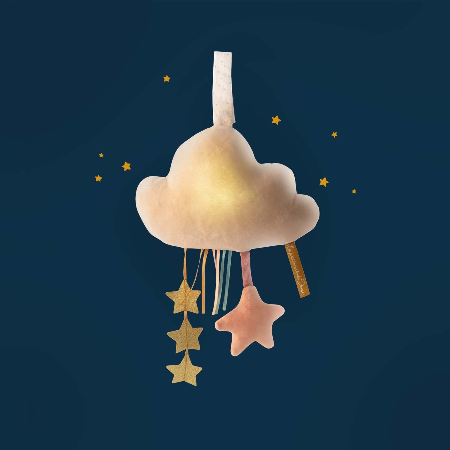 Nuage lumineux à suspendre La petite école de danse (Moulin Roty) - Image 1