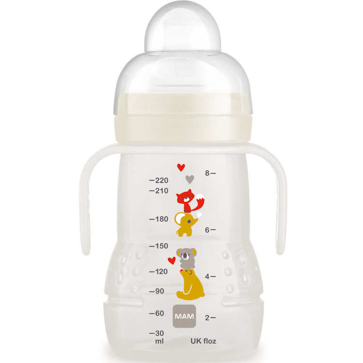 Mam - Biberon de transition débit 3 rapide (220 ml)