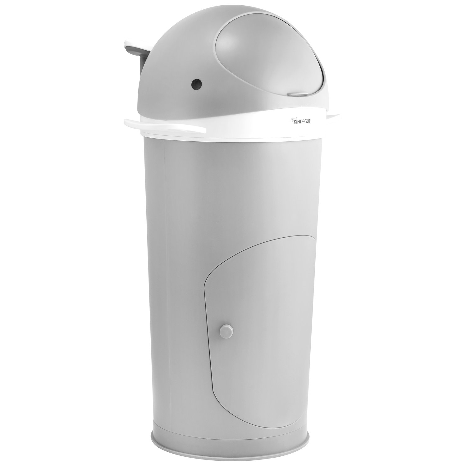 Poubelle à couches Baleine Gris clair