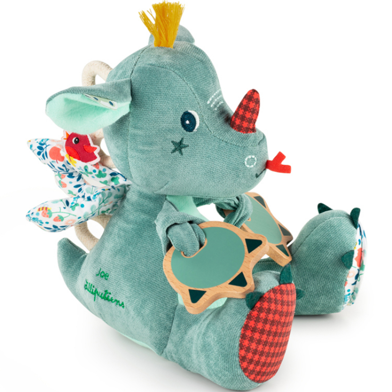 Peluche multi-activités Joe le dragon (Lilliputiens) - Image 7