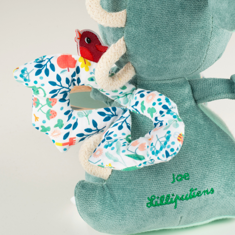 Peluche multi-activités Joe le dragon (Lilliputiens) - Image 3