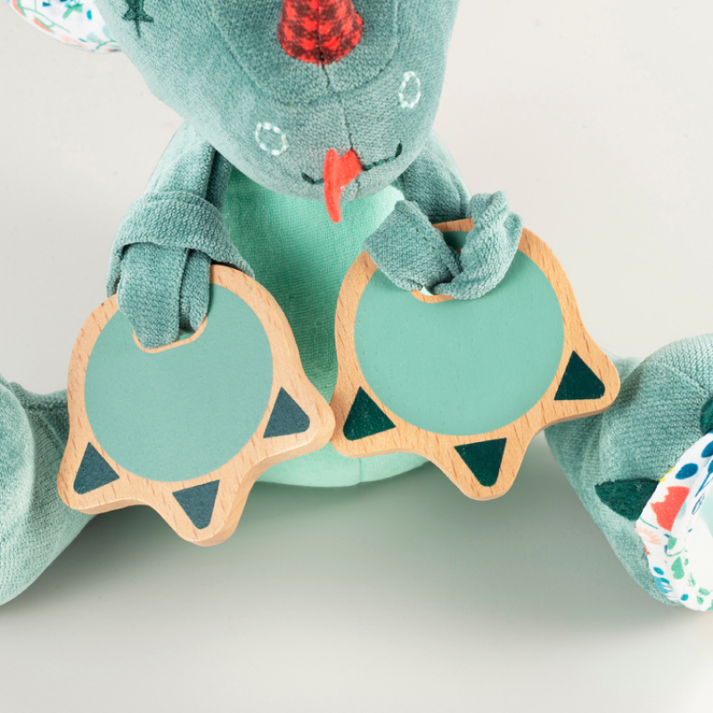 Peluche multi-activités Joe le dragon (Lilliputiens) - Image 4