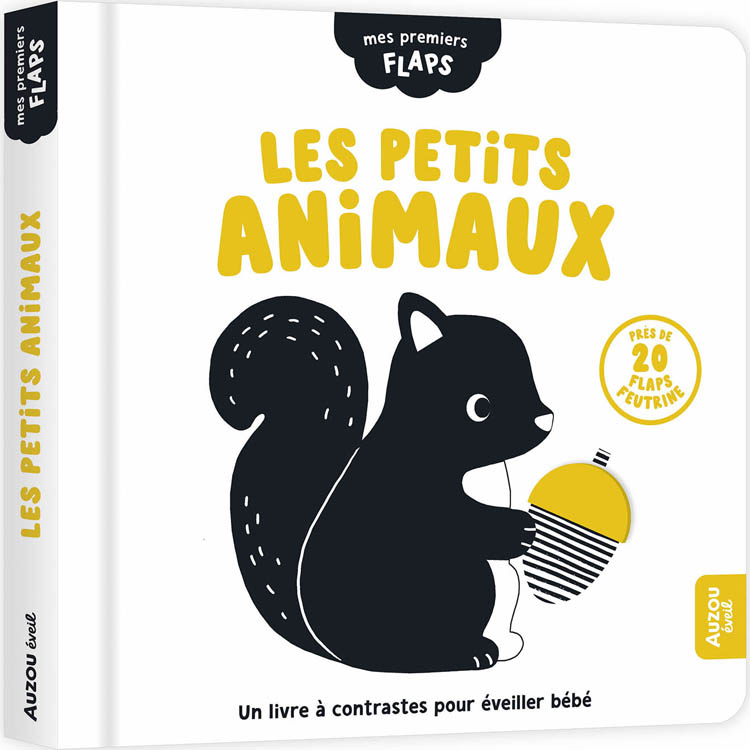 Auzou Editions - Livre Mes premiers flaps Les petits animaux